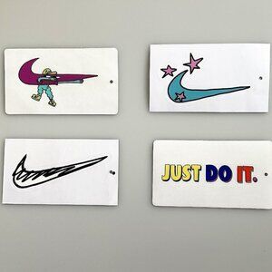 NEW NIKE SWOOSH JUST DO IT DECAL STICKERS